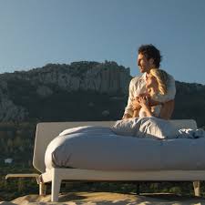 boxspring geel