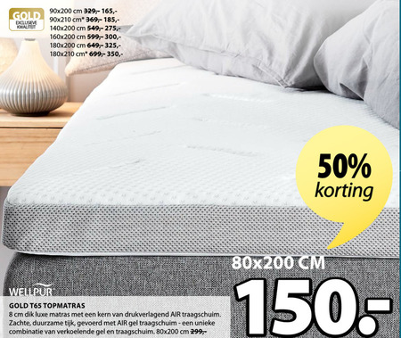 topmatras 180x200 jysk