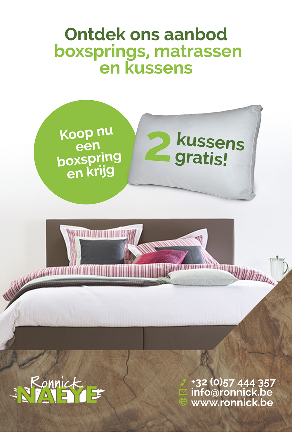 aanbieding matrassen