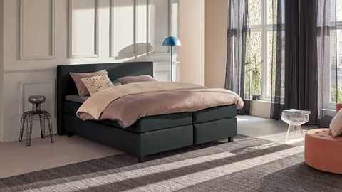 boxspring bed