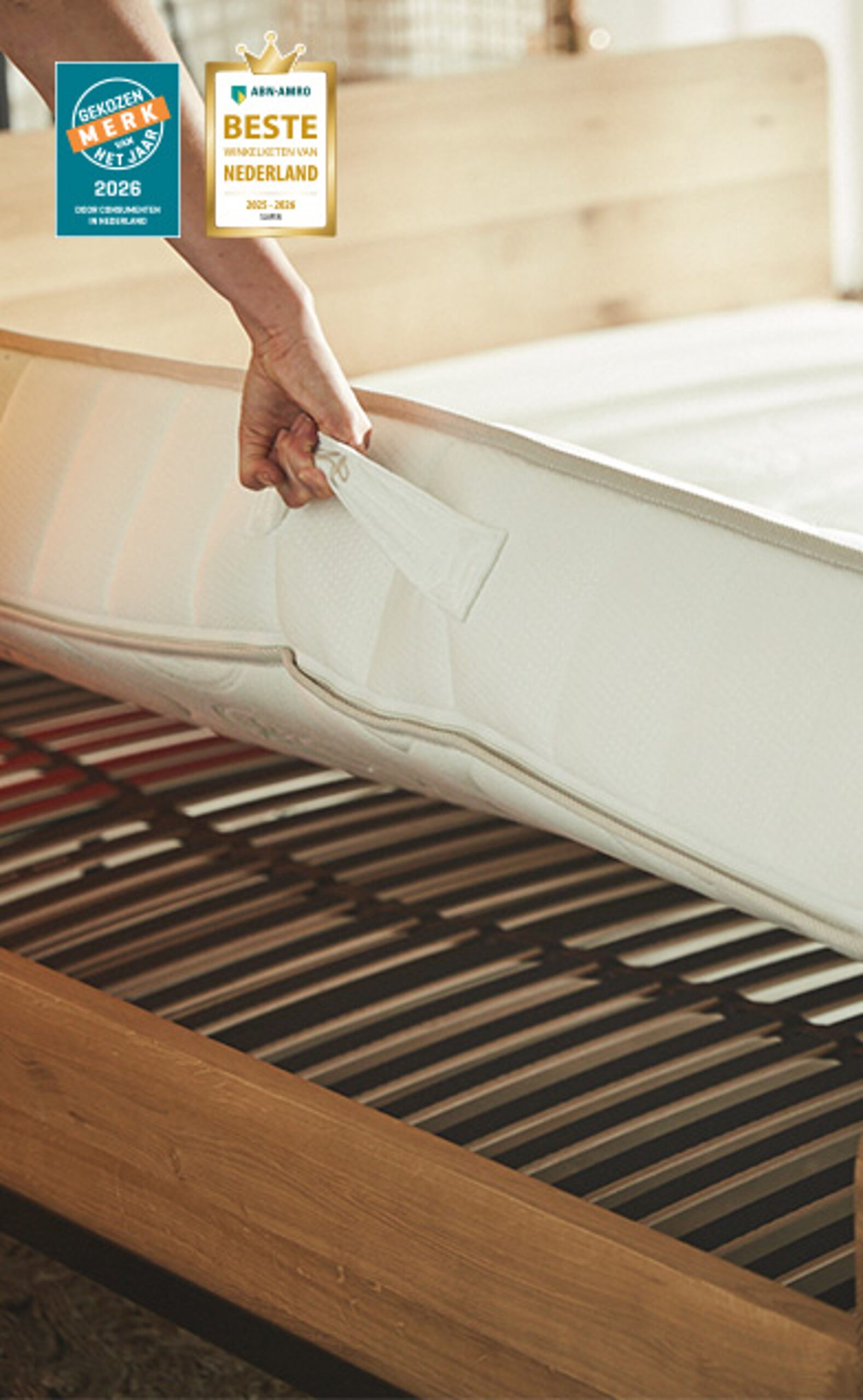 pocketvering matras 180x200